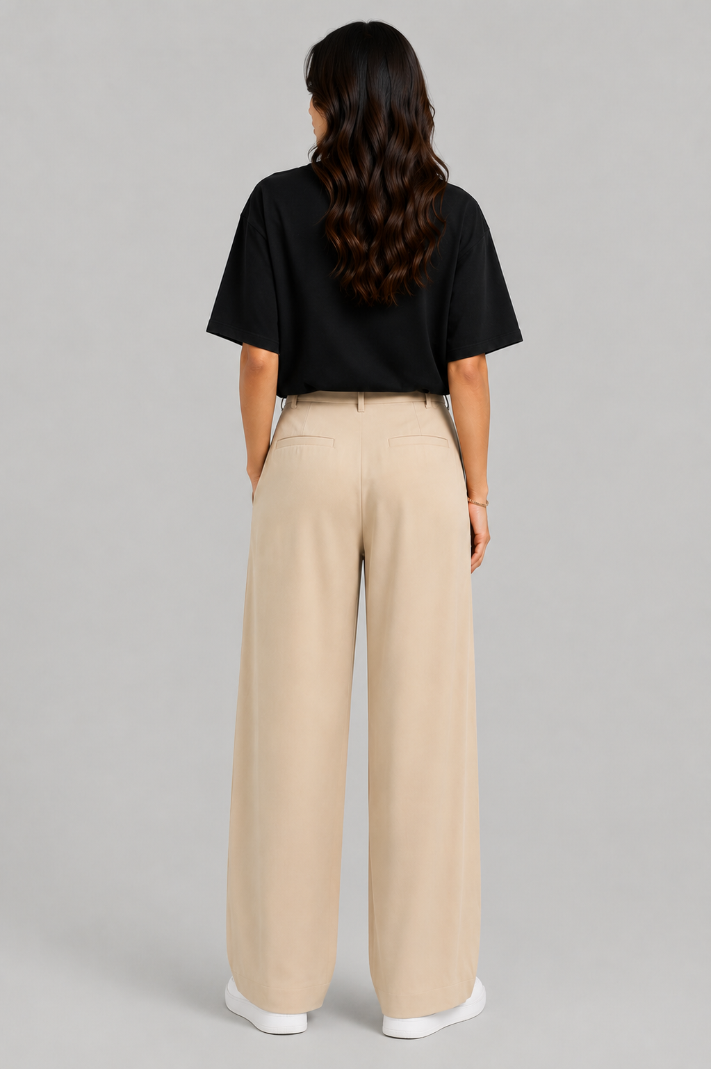 FORMAL BIEGE KOREAN PANTS