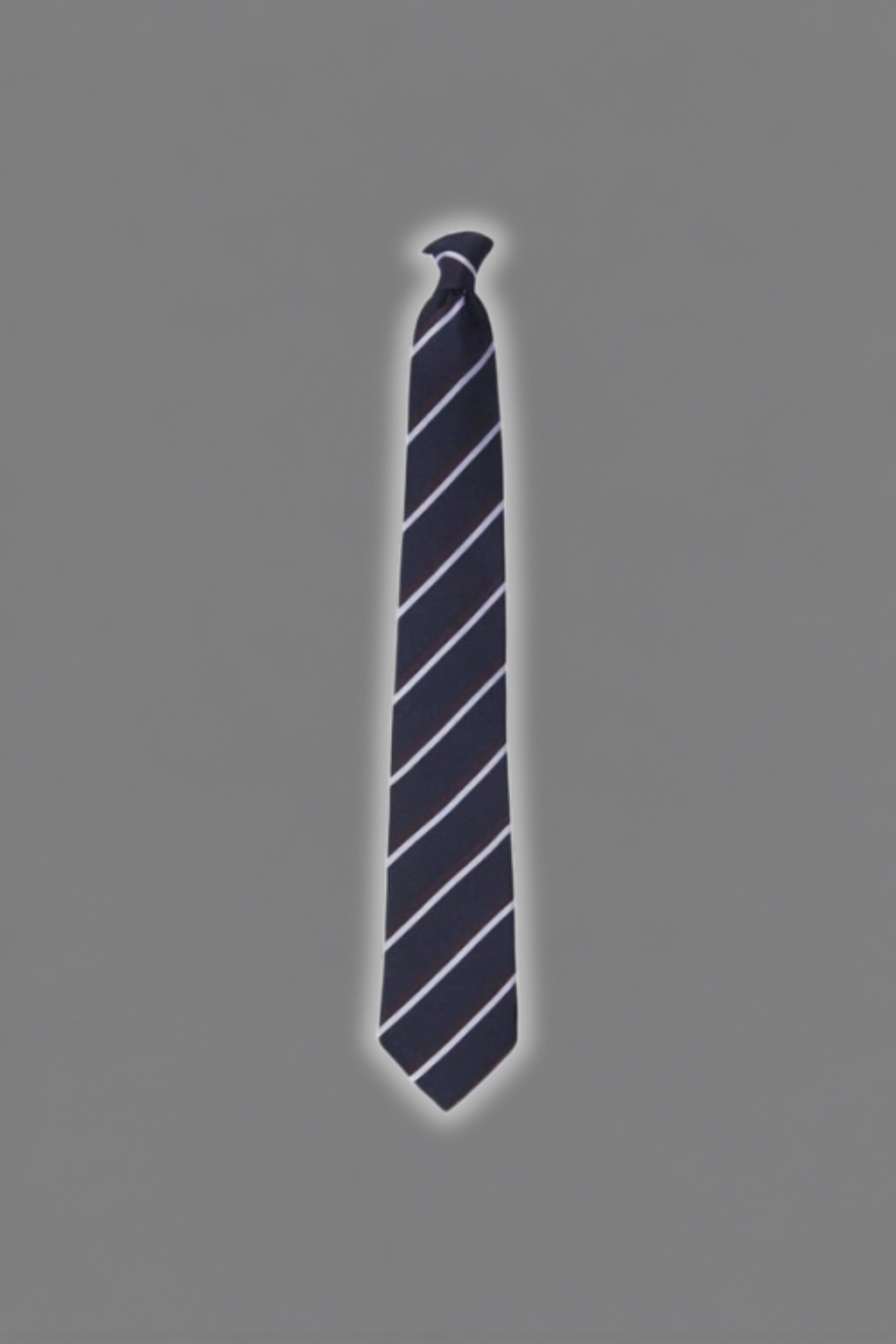 Premium Blue Striped Necktie