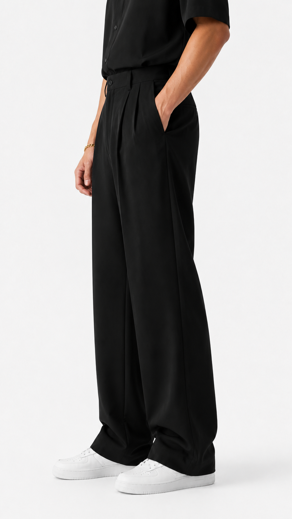 Mens Black Formal Pants