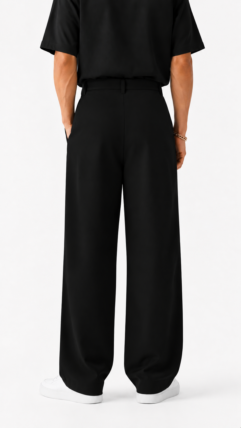 Mens Black Formal Pants