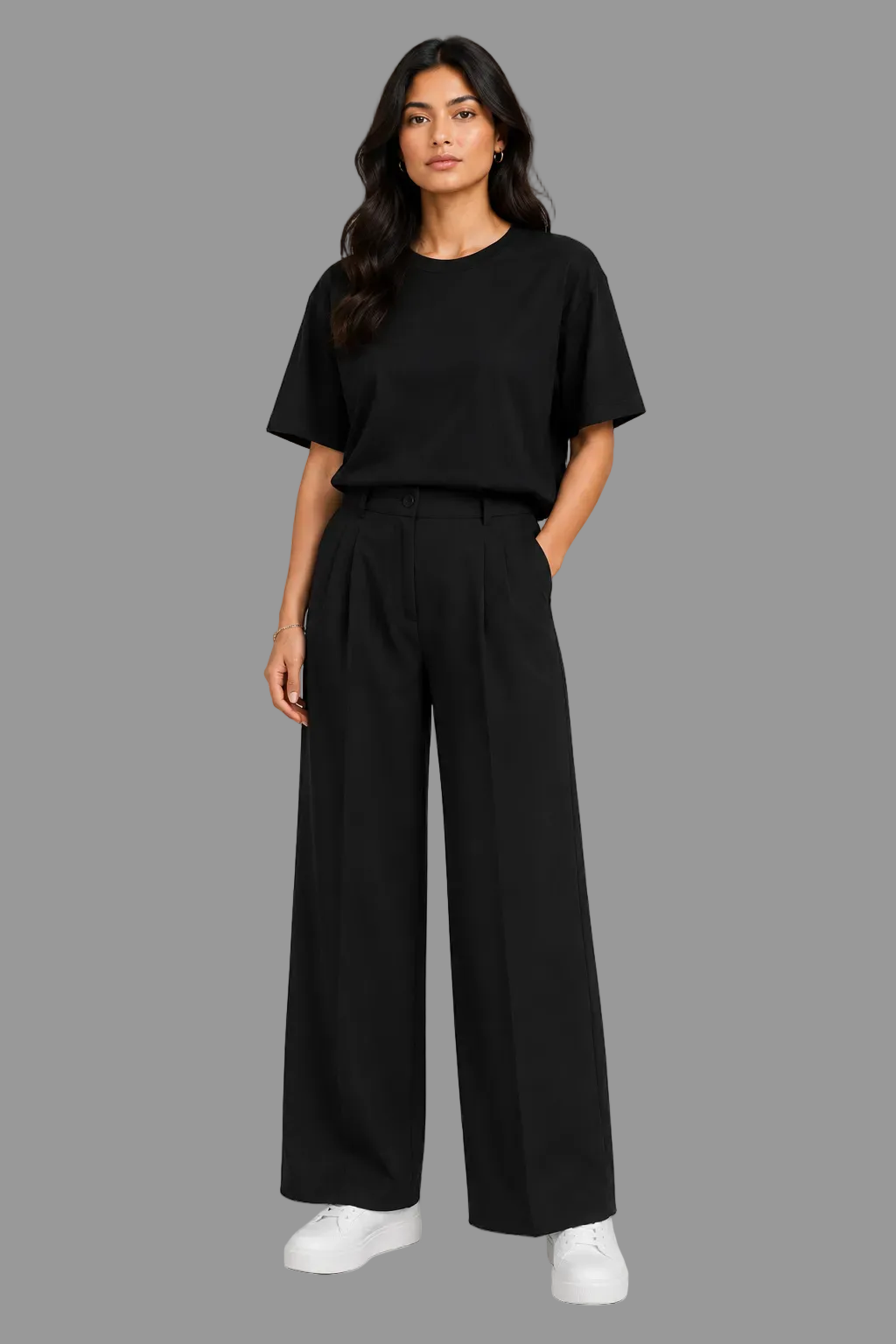 FORMAL BLACK KOREAN PANTS