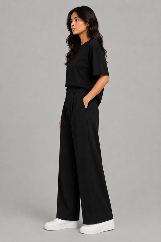 FORMAL BLACK KOREAN PANTS