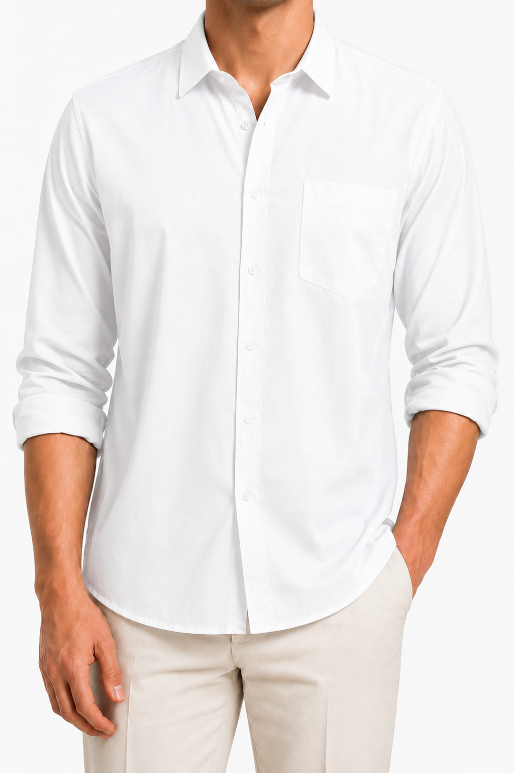 White Formal Shirt
