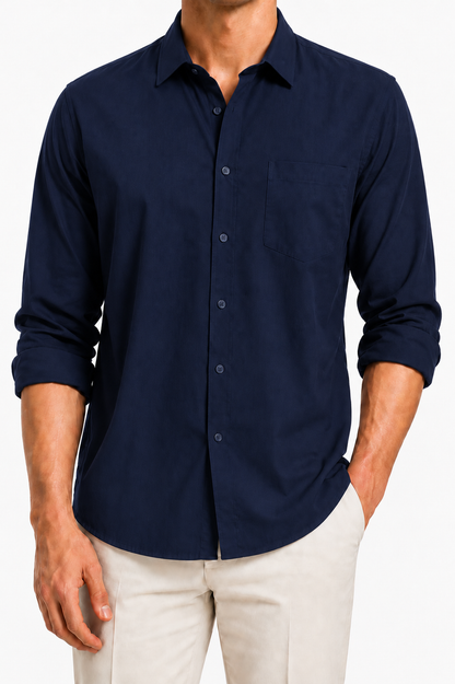 Blue  Formal Shirt