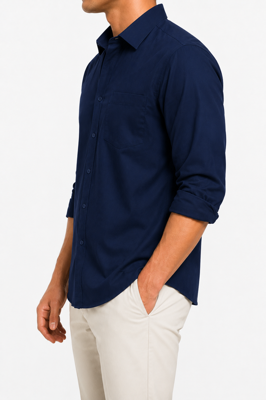 Blue  Formal Shirt