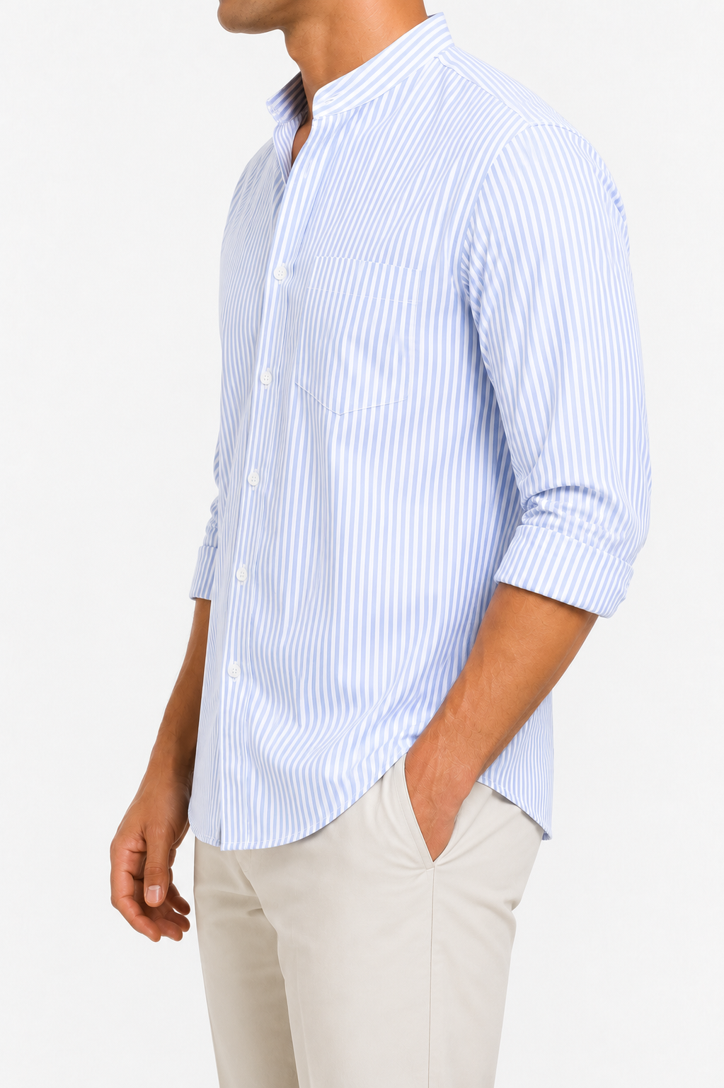 Blue lining Formal Shirt