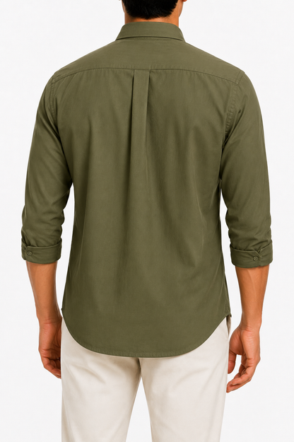 Olive Formal Shirt